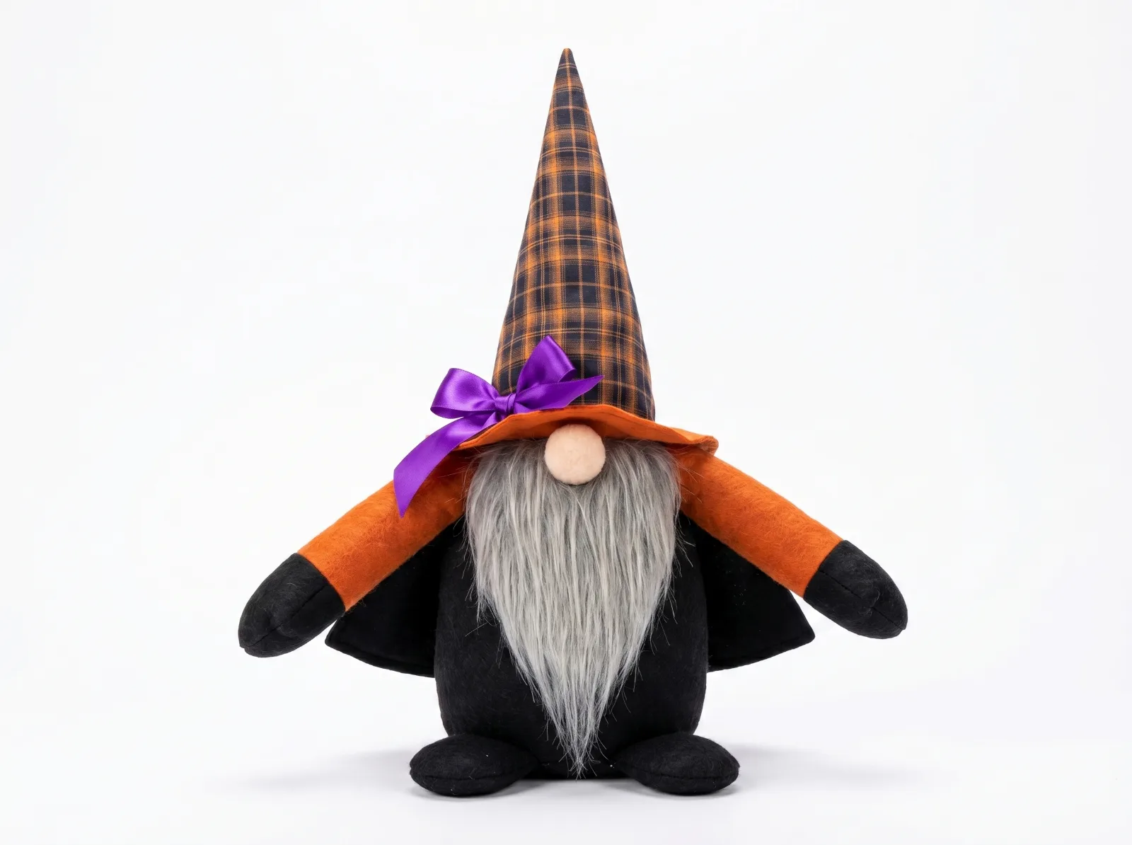 Animated Halloween Wizard Gnome-Voice-Activated / Touch-Activated Horror Decoration