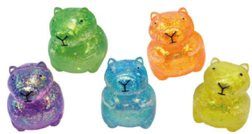 Squishy glitter Capybara
