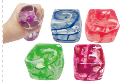 TPR Neon Anti-Stress Cube