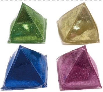 TPR Gold Powder Pyramid