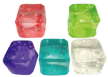 Dice Transparent Ice Cubes