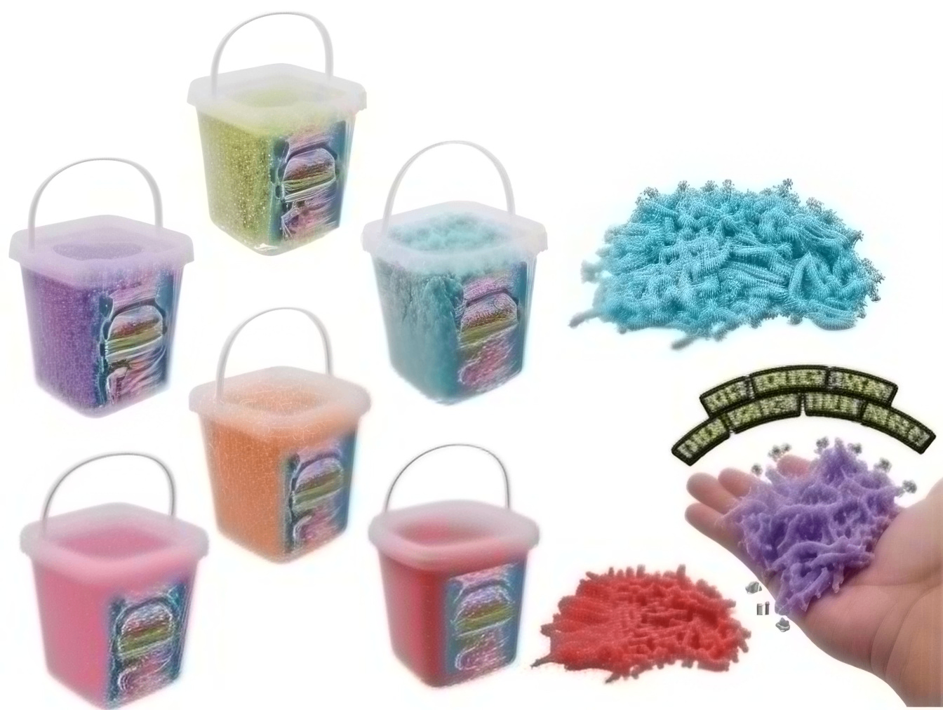300g TPR Jiggle Worms